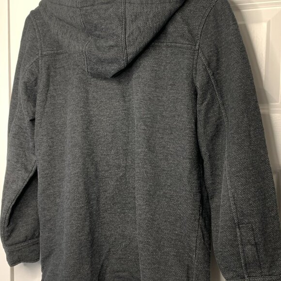Vans Dark Grey Buttoned Hoodie - Picture 6 of 12